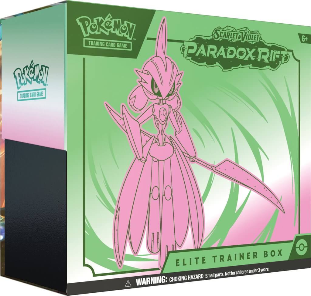 POKÉMON TCG Scarlet & Violet 4 Paradox Rift Elite Trainer Box (Randomly Selected)